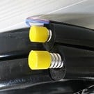 TechniQ Energy 20 Meter dubbele, met EPDM geïsoleerde, RVS ribbelslang met geïntegreerde sensor draad